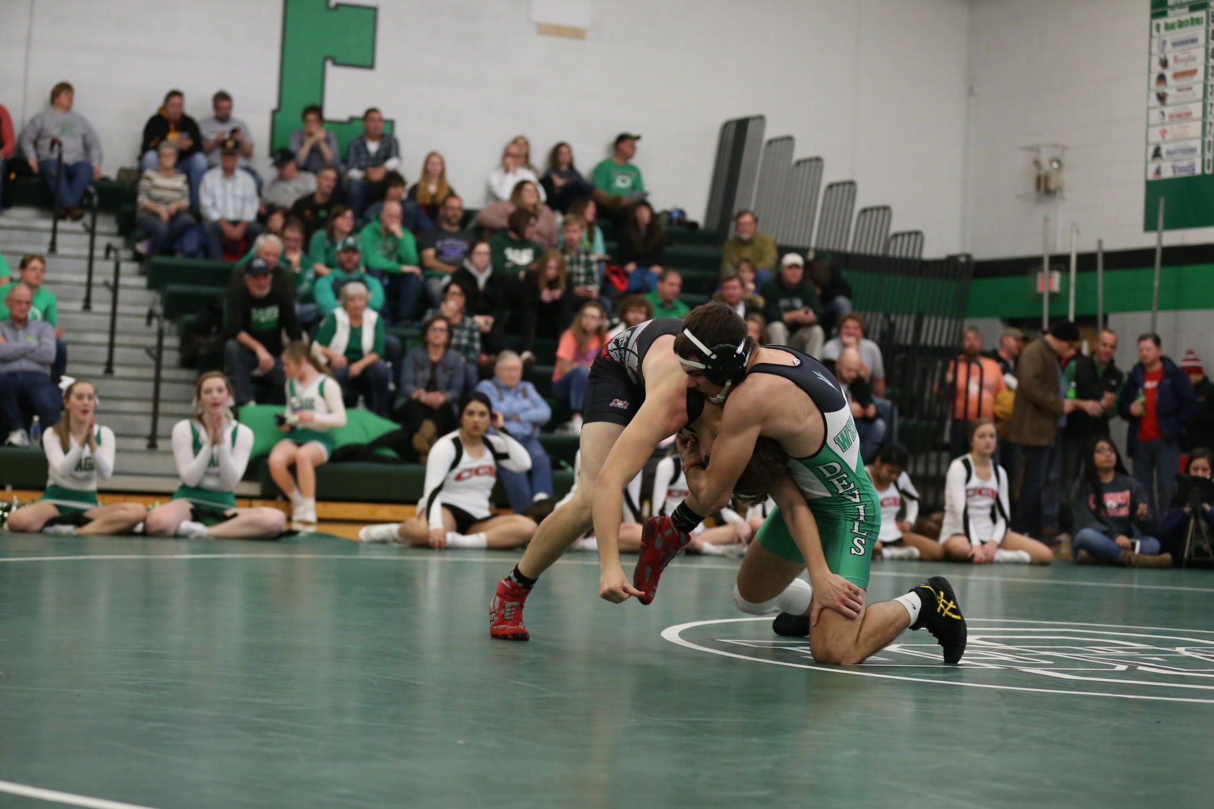 Osage, Forest City, Clarion and New Hampton wrestling, Dec. 22, 2017